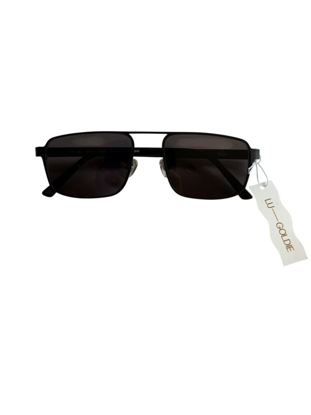 Lu Goldie Billie Sunglasses in Black